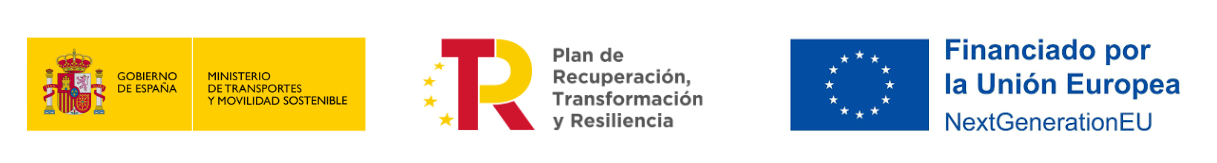 Logotipos plan de Recuperación, Transformación y Resiliencia del Gobierno de España.